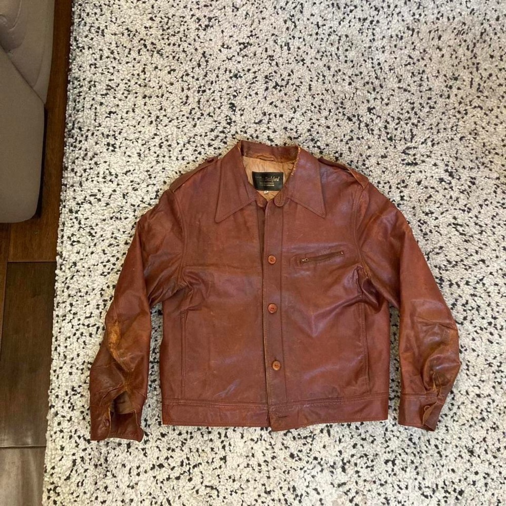 Vintage leather jacket